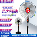 Fan cross-border electric fan for home light tone vertical shaking head strong wind dormitory office remote control floor fan wholesale gift
