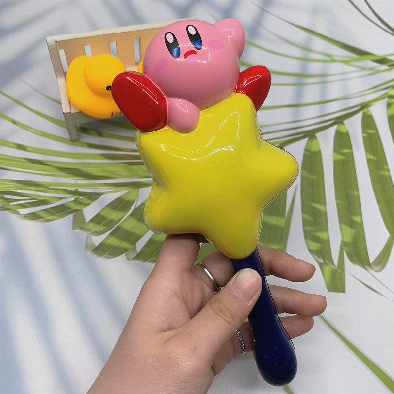 Kirby air cushion comb - kids' cartoon comb, massage comb, anti-static, cute & portable air cushion comb - direct from the manufacturer