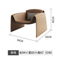 Balcony italian chair reception casual single sofa living room special-shaped creative m-shaped crab chair tiger chair