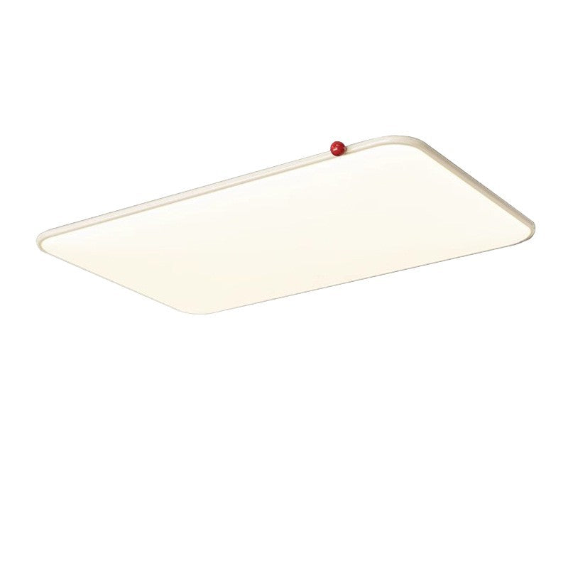 Cream wind bedroom light French red bean master bedroom light Zhongshan lighting modern simple restaurant children's room ceiling light