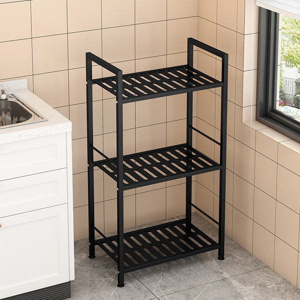 Shelf floor to ceiling bedroom bathroom bathroom iron storage rack kitchen shelf vegetable snack storage rack