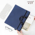 A4 oxford cloth document bag - canvas briefcase for men, student portfolio, conference bag, business document bag - custom logo available