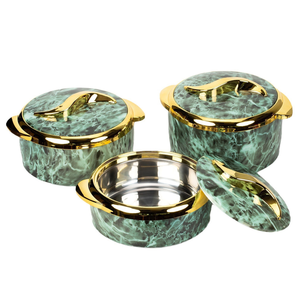 3pcs food warmerexport export thermal insulation box hot selling set 1.5l-2l-2.5l thermal insulation tableware