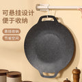 Outdoor korean style baking dish medical stone teppanyaki non-stick frying pan bbq pan for home convenient cassette stove barbecue pan