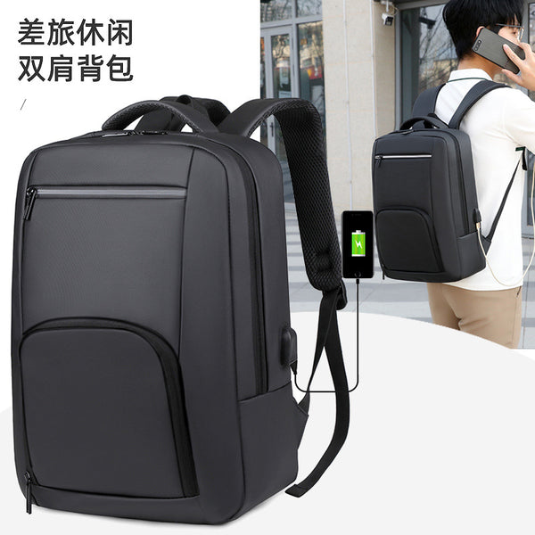New backpack men's high-end outdoor travel backpack casual school bag commuter backpack men's computer bag