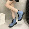 fashionplus sizeboots women exportbritishthick sole single boots retroflats short boots