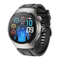 2025 precision non-invasive blood glucose monitoring smartwatch: measures blood uric acid, lipids, blood pressure, heart rate, and body temperature. features nfc payment and smart calling