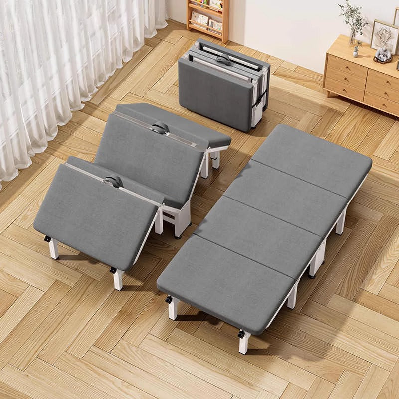Office nap bed single foldable bed lunch break handy gadget simple nap hospital escort night escort bed