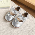 Vancahao  new baby toddler shoes girls mary jane pearl princess shoes fashion soft sole leather shoes flats