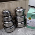 stainless steel foreign trade insulation box soup pot 4pcs 7 pcs 8pcs piece set