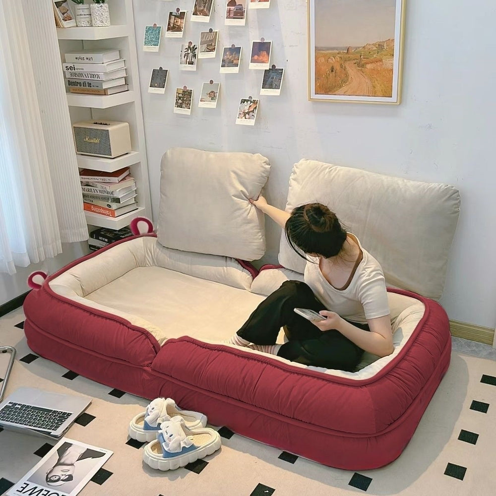 Human sofa sofa bed dog house foldable lazy bedroom single double huge balcony tatami popular room