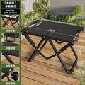 Outdoor folding table multifunctional igt tactical table portable picnic camping table and chair equipment set