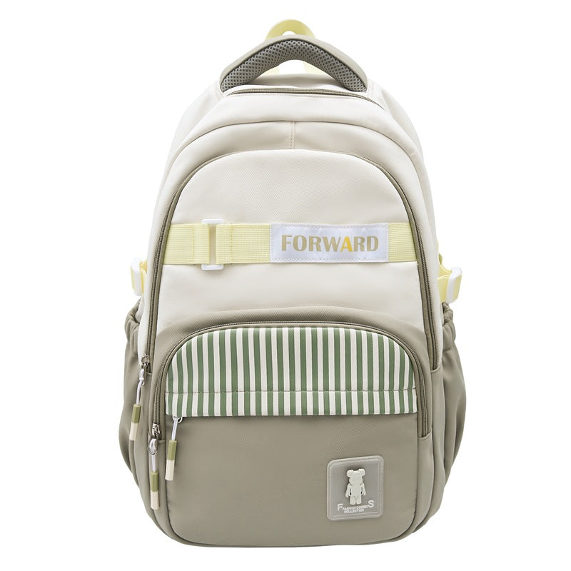 Spring and summer new large-capacity schoolbag Korean version of Japanese cute girl backpack fashion junior high school student schoolbag