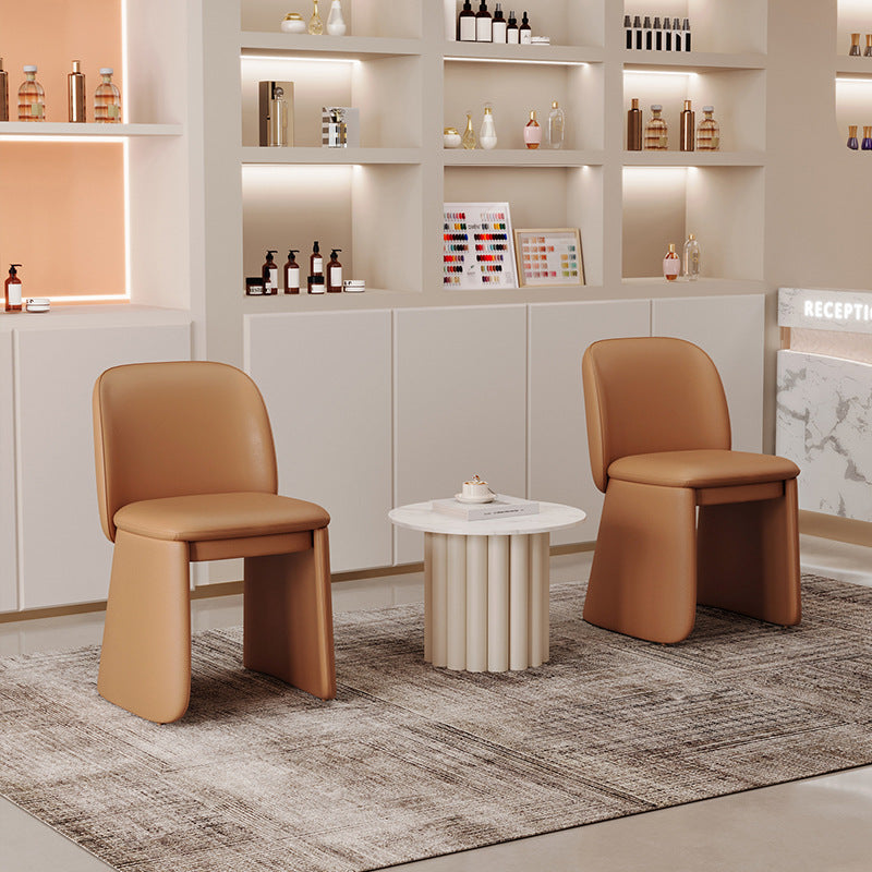 Negotiation table and chair combination, business reception, sales office, beauty salon, rest area, one table and four chairs, reception designer chair