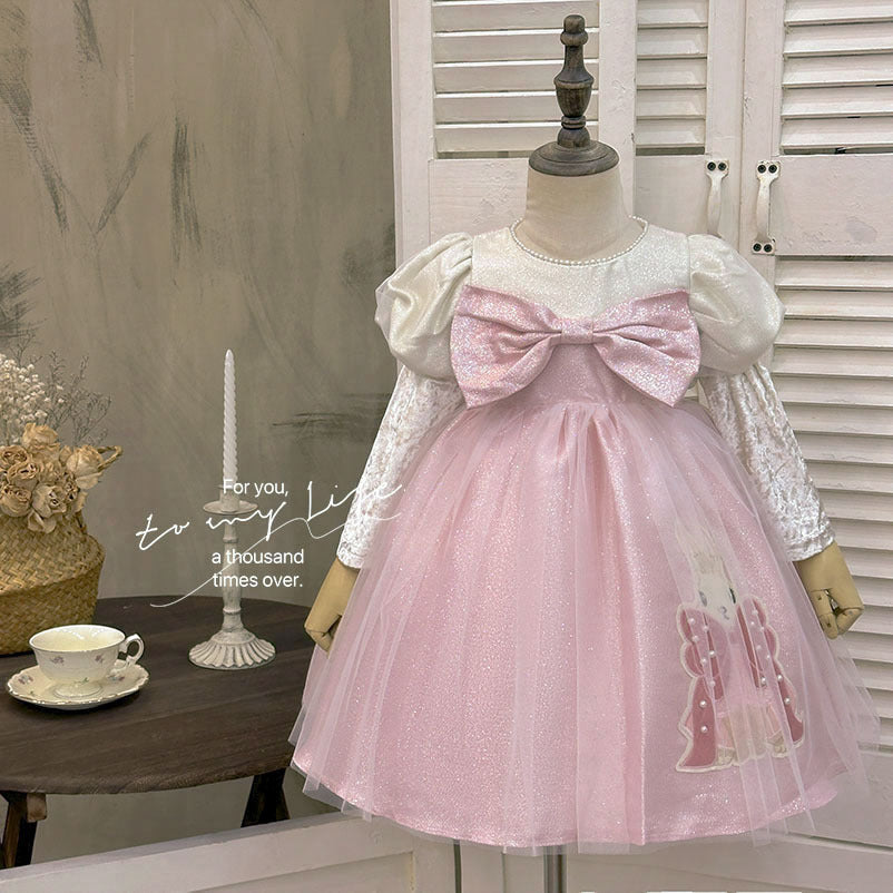 Girls' princess dress - spring  collection: premium, exquisitely crafted, ethereal butterfly mesh skirt - perfect for hosts and performances