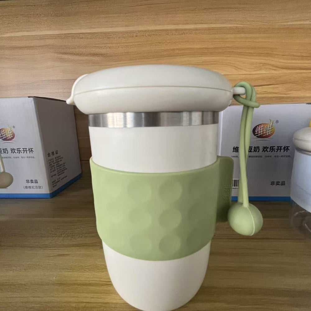 New arrival mixing cup 304 stainless steel portable office worker seamless cup body waterproof touch start