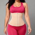 【lightweight】european and american style 2-layer high-waisted shapewear waist trainer - slimming, sweat-enhancing, and supportive