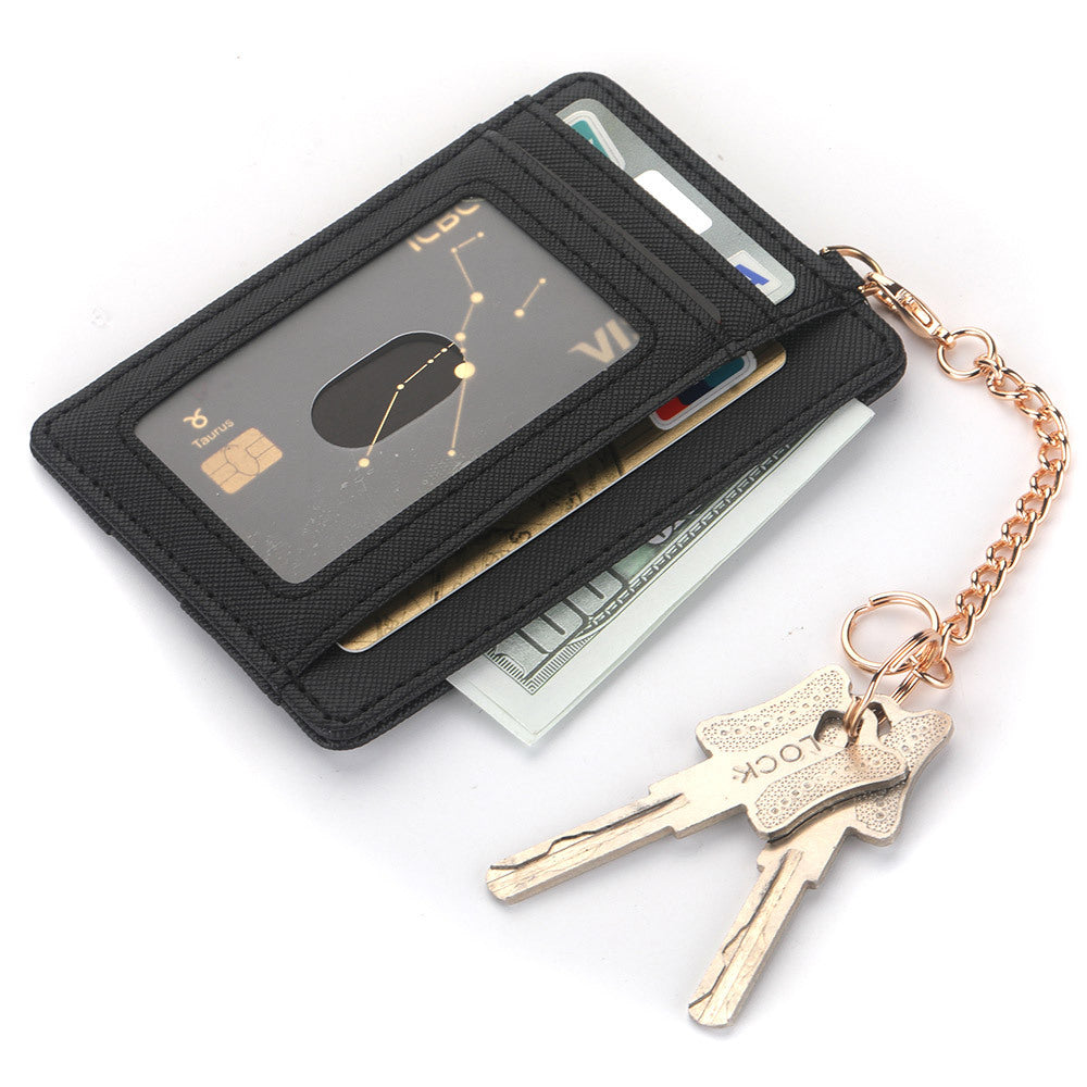 Spot unisex card cover, card bag, women's senior sense bank card protective cover, certificate, bus card bag, multi-card space