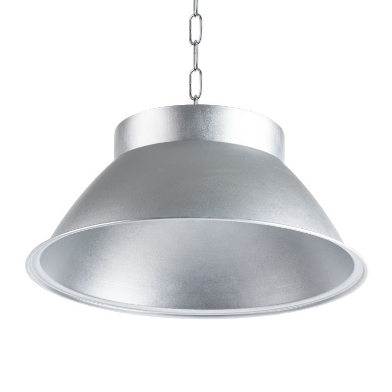 Yaming led high bay light super bright fin 200W industrial plant warehouse lighting chandelier factory workshop ceiling light