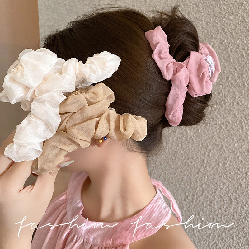 Show hair volume, super fairy mesh hair clip for women, back of head hair clip, large shark clip 2026 new arrivalclassy sense