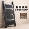 Ladder for homefoldable telescopic small lightweight three-step ladder stool multi-functional herringbone ladder step climbing ladder shrink ladder