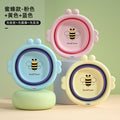 Bee folding washbasin-pink+yellow+blue