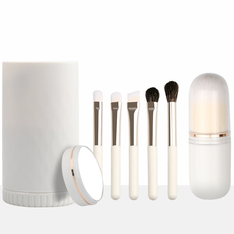 shell mirror brush 5-piece set of brushes portable brush bag multi-functional makeup brush beauty personal care tools makeup brush