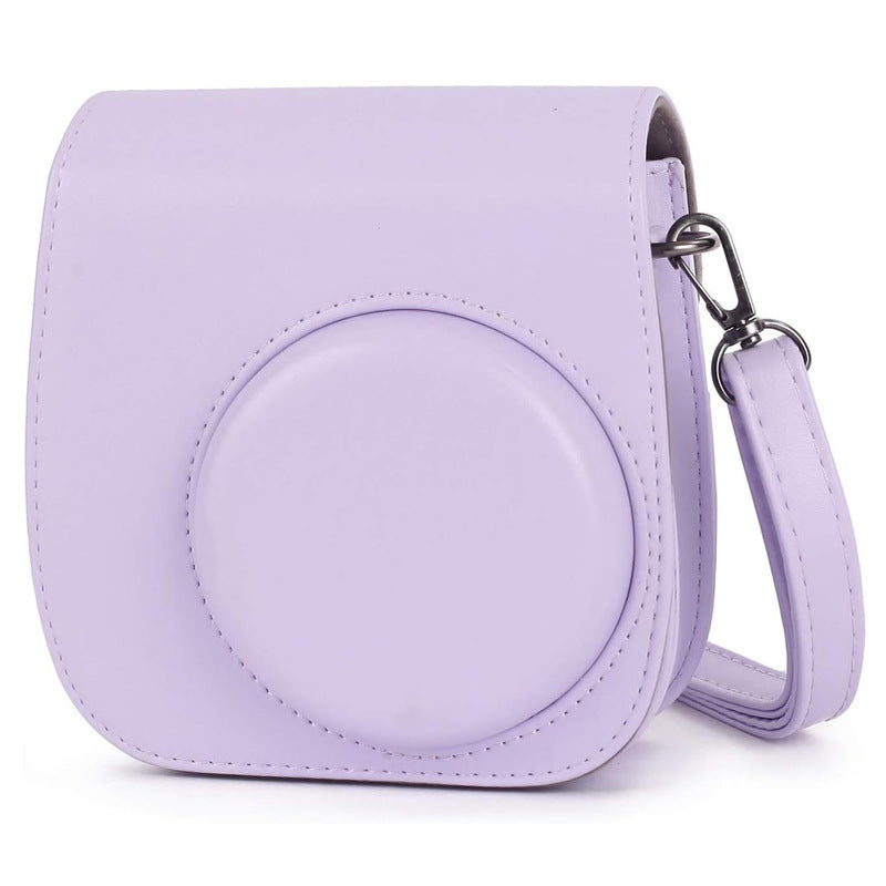 Cross-border hot-selling is suitable for Mini11 Polaroid bag PU leather material camera bag manufacturer customization