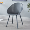 Scandinaviancasual plastic chair thickened dining chair for homeins backrest stool outdoor popularcasual creative cafe