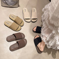 New retro flat espadrille sandals women's birkenstock style casual outdoor non-slip versatile fashion slippers