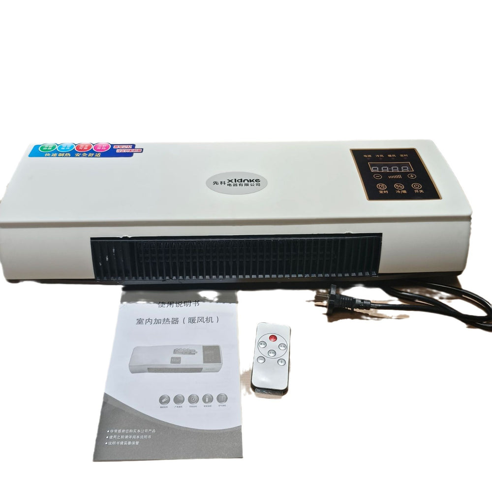 us standard for home heater wall-mounted rapid heating heater energy-saving hot air heater heating and cooling dual-purpose electric heater