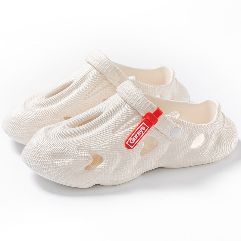 eva clogs men's summernew arrival slippers men's outdoor non-slip stepping on shit toe beach shoes men
