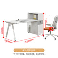 Saint li office desk and chair set - minimalist office table, staff desk, executive desk, high cabinet, workstation, booth desk