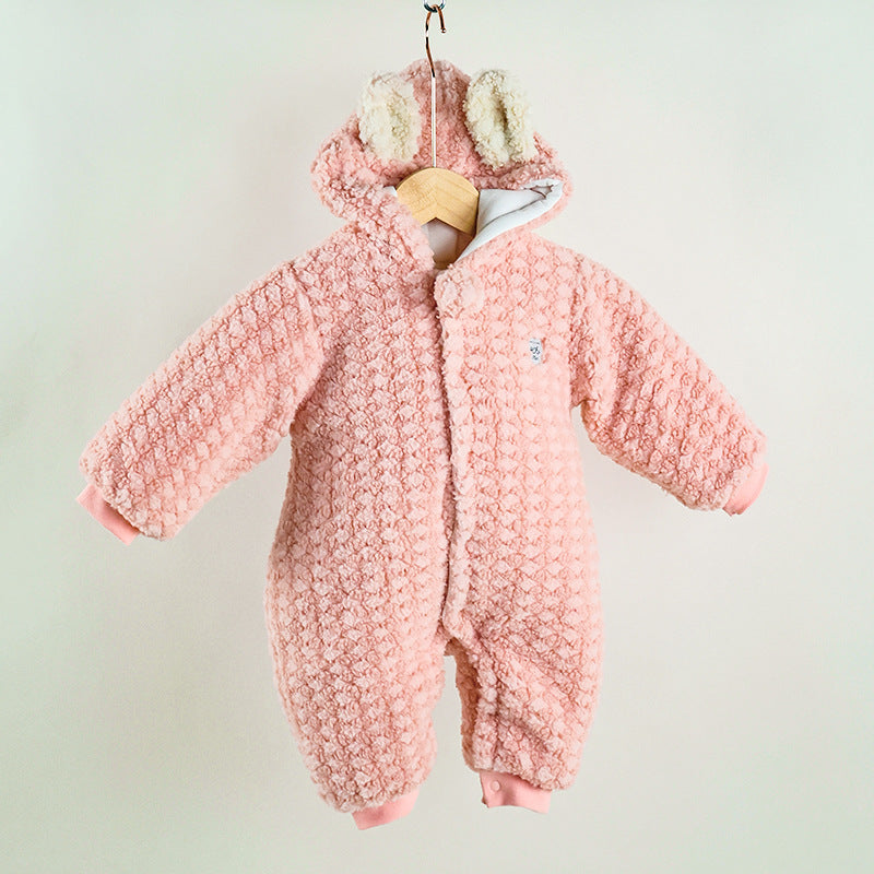 Babibele spring and autumn baby onesie long sleeves baby romper pure cotton bottomintimates newborn romper thin pajamas