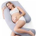 J-shaped split inner pillow - the ultimate pregnancy pillow for side sleepers