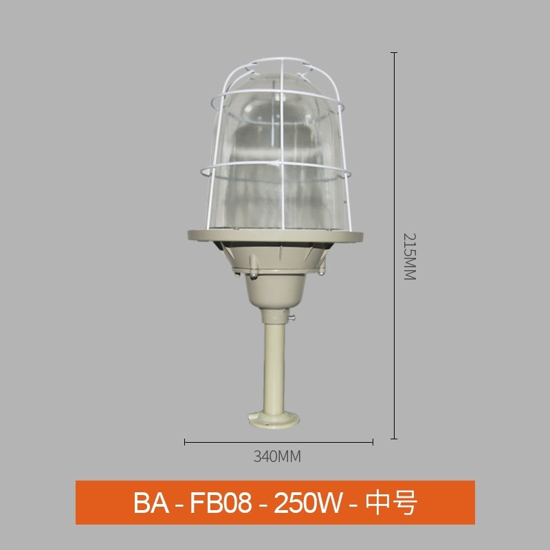 LED spherical explosion-proof light factory RV room lighting lampshade warehouse light explosion-proof light gas station high temperature resistance