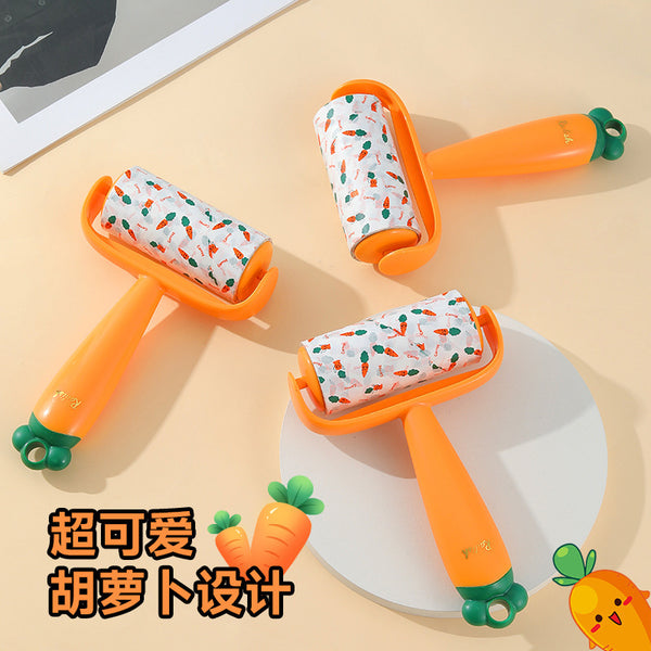 Hair sticker roller Tear-off replacement Roll paper roller brush Sticky hair dipped in cat hair Household clothes Hair cleaning artifact