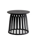 Scandinavian round living room side table hollow set stool plastic for home small table spare stool casualpopular small stackable