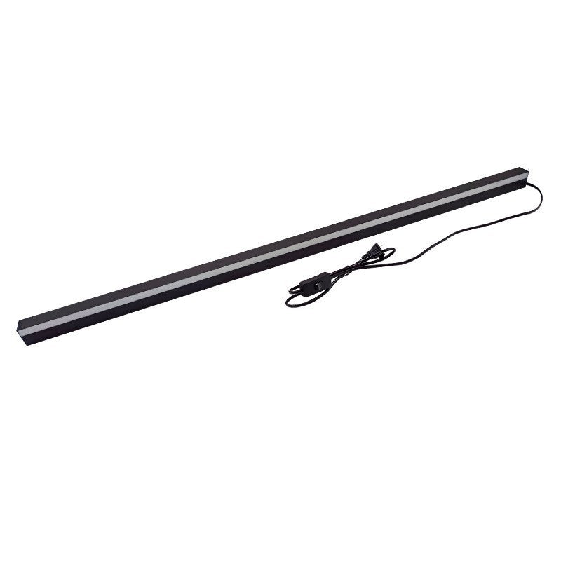 Minimalist light luxury bedroom bedside wall lamp - no wiring required, led nordic style stairway aisle switch plug long strip wall light