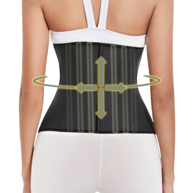 Hourglass goddess popular latex waist trainer - tightening compression belt for women - waist binder - sports shaping waist cincher