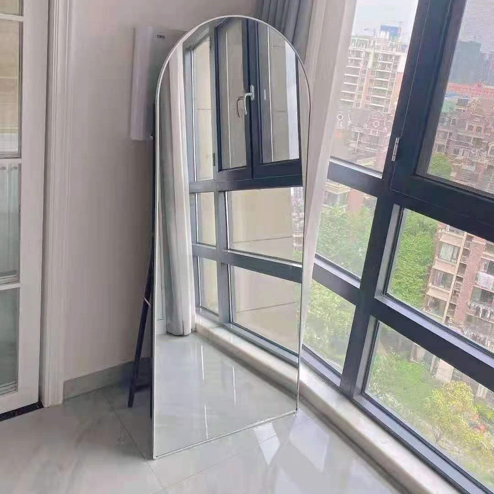 Full-length floor mirror, dressing mirror for girls' bedroom, popular style, simple design for home use, student dormitory, and clothing store