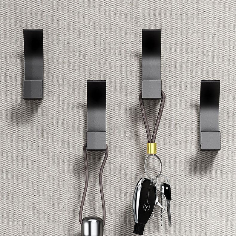 No punching, high and low hooks, viscose behind the door, paste hanging clothes rack, wall load-bearing bathroom storage, adhesive hook wall hanging