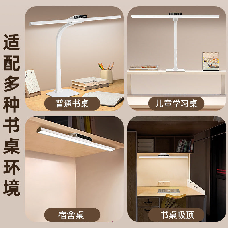 2026 desk lamp - eye protection, anti-myopia, ideal for studying, writing, and homework - aa grade, perfect for students and children, desktop, workstation