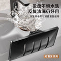 Gun gray bathroom soap dish creative drain space aluminum punch-free soap dish bathroom storage rack wall-mounted
