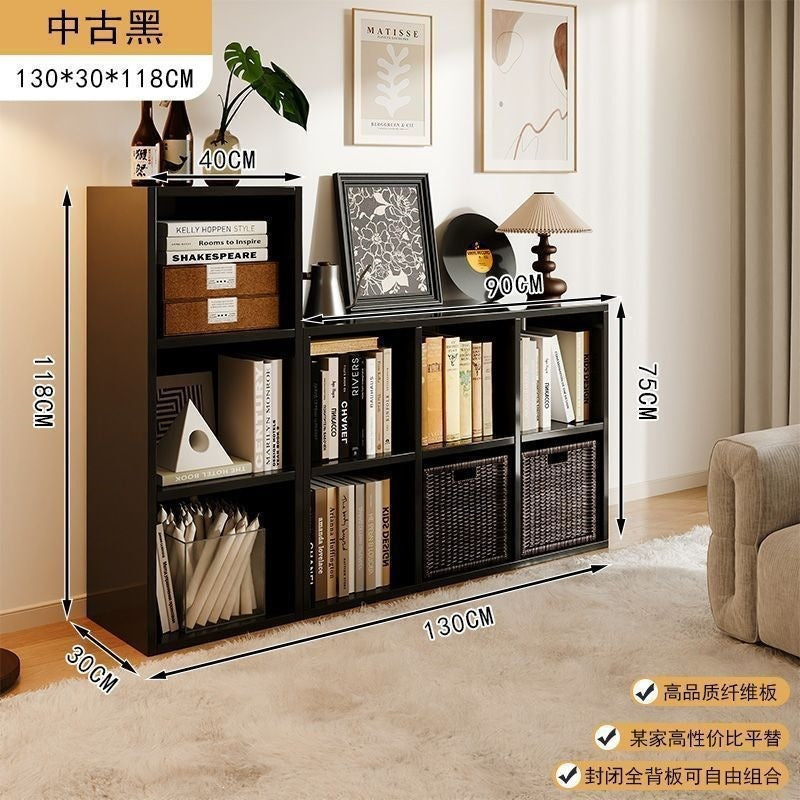 Kalak cabinet bookcase bedroom cabinet bedside display cabinet storage cabinet floor-standing wall plaid living room shelf