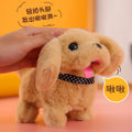 New plush toy electric bunny realistic puppy - walks, barks, nods, wags tail - wholesale for kids' toys