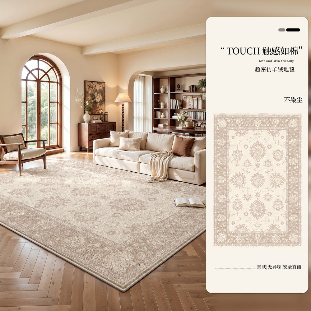 persian-style carpet living room accessible luxuryclassy bedroom ethnic bohemia scandinavian non-slipthickened floor mat