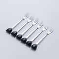 Bear fork black (6 pieces)