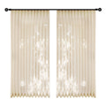 Classyfrenchaccessible luxury romantic retro jacquard gauze curtain living room balcony translucent curtain keqiao wholesale