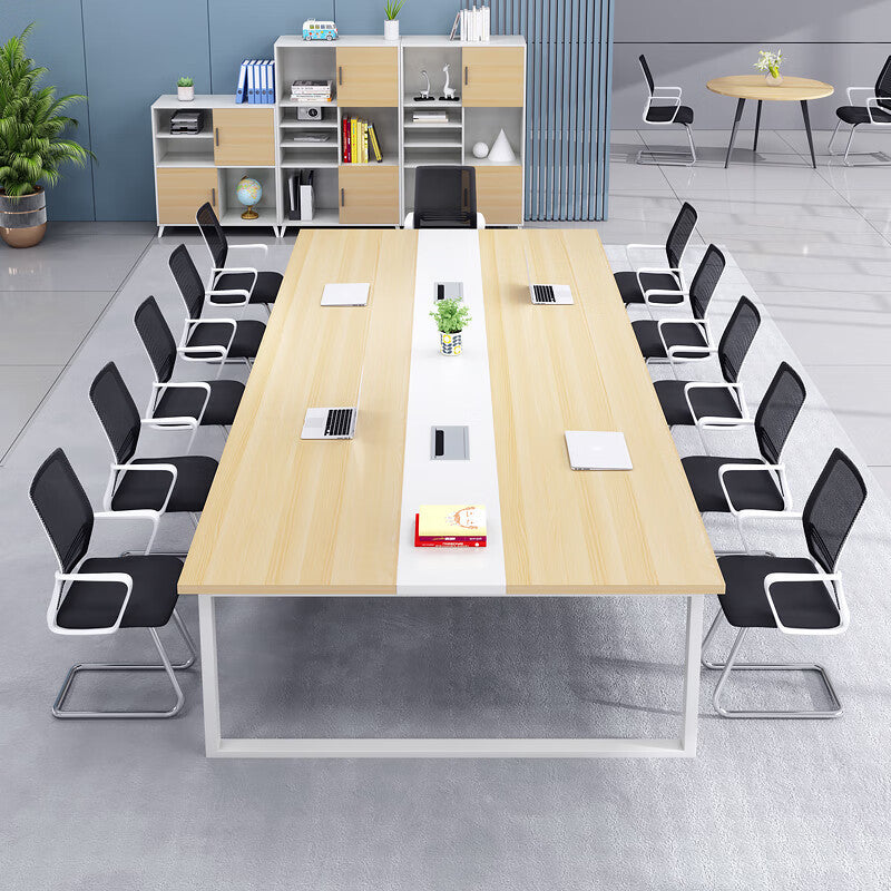 Saint li conference table and chair bench table meeting training table business casual modern reception negotiation table